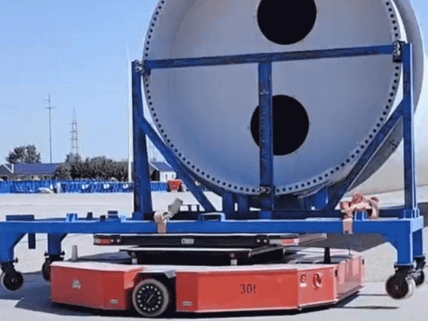风力发电扇叶平面移动搬运器轮
