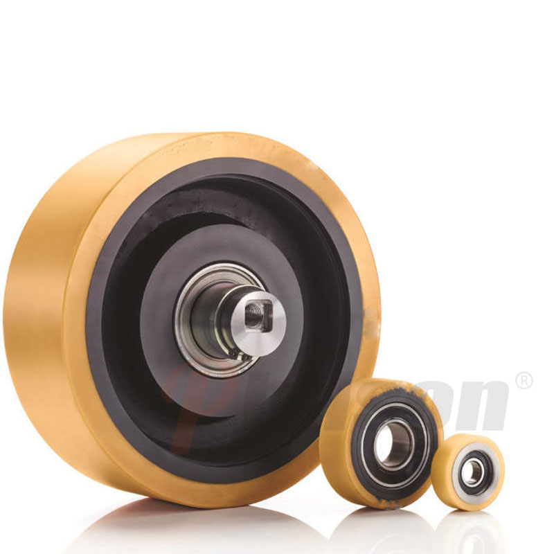 小型高速托盘式堆垛机聚氨酯轮