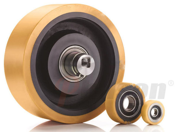 小型高速托盘式堆垛机聚氨酯轮