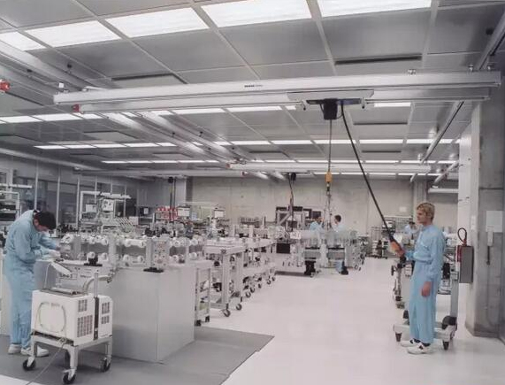 昆峰KF铝轨轻型天车洁净室应用